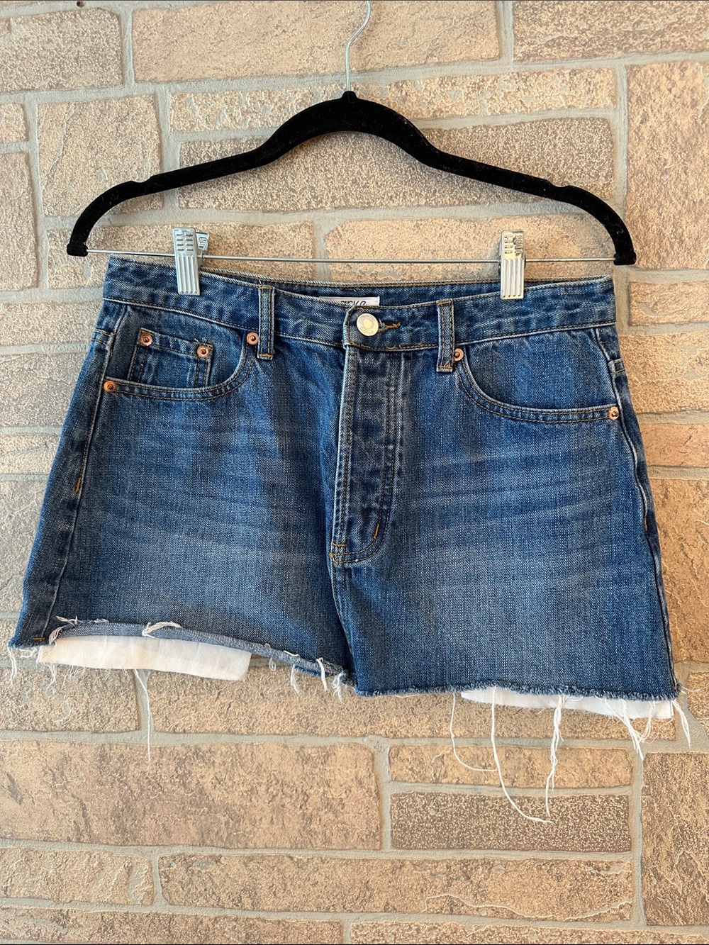 PARKE DENIM MINI SKIRT 27